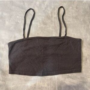 H&M Divided Gray Basic Top